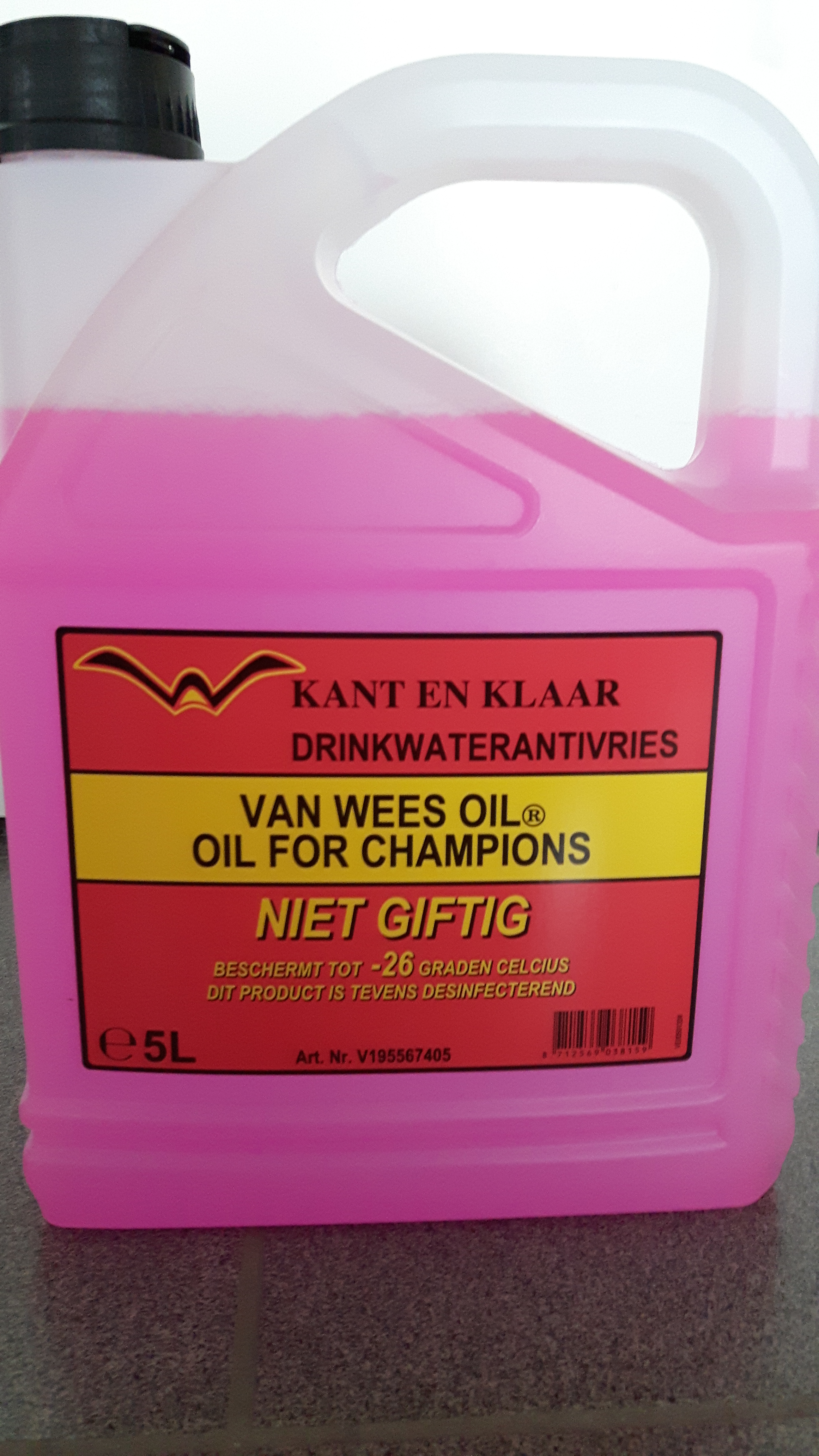 Niet giftige Anti Vries