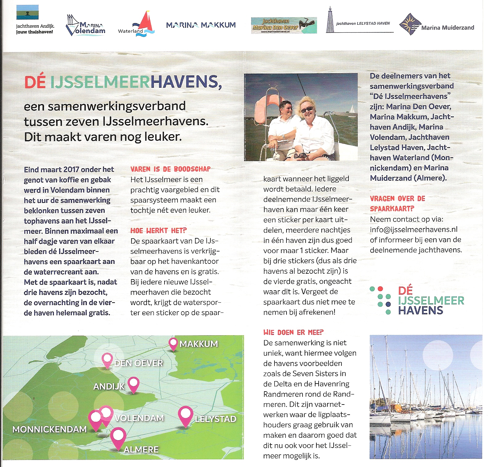 De IJsselmeerhavens